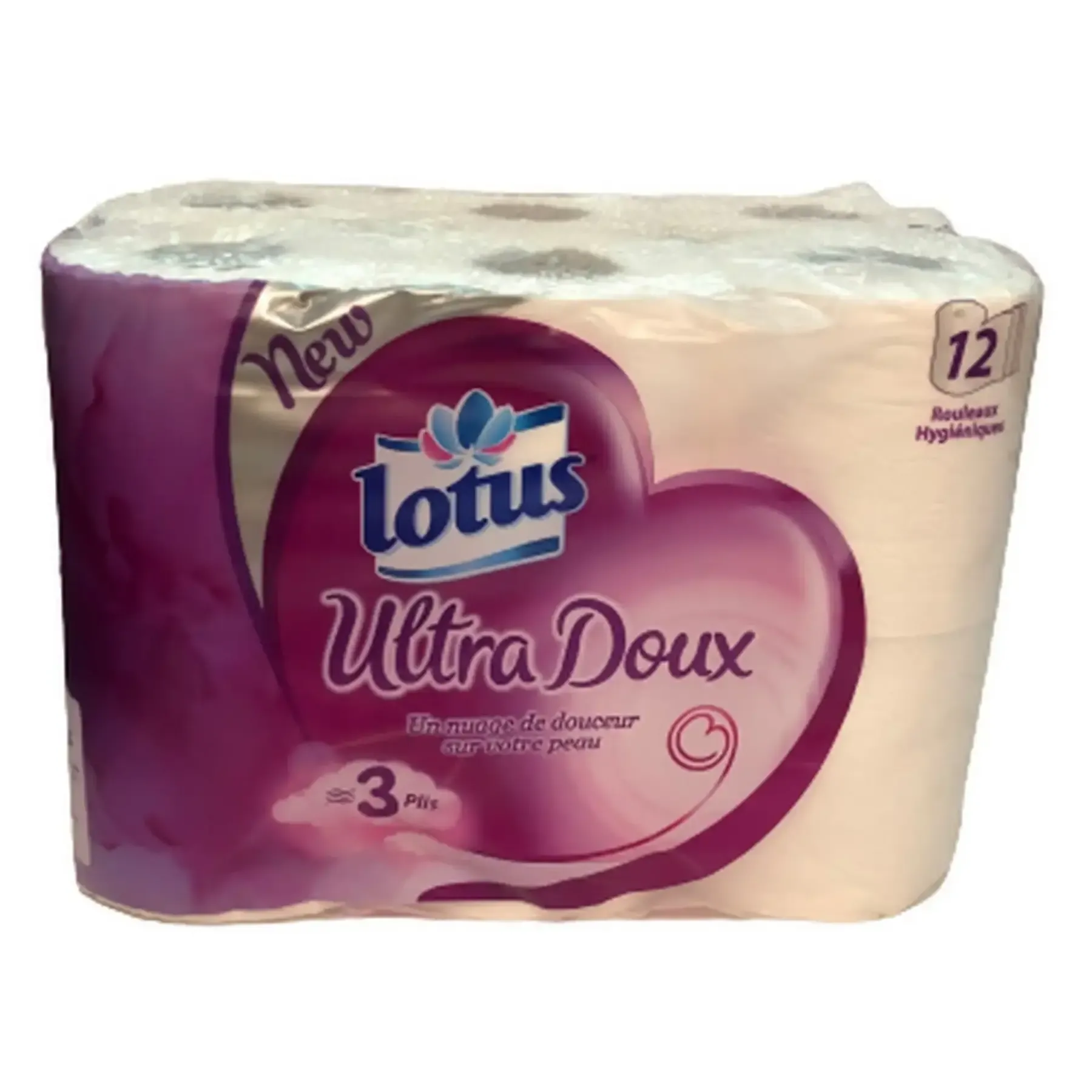 Papier hygiénique 3 plis Ultra Doux