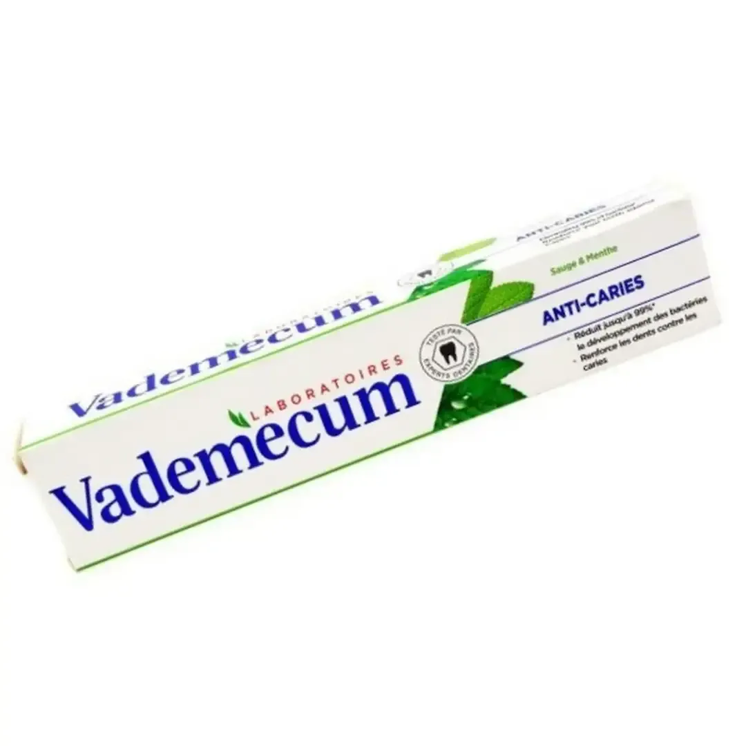 Dentifrice anti caries sauge et menthe