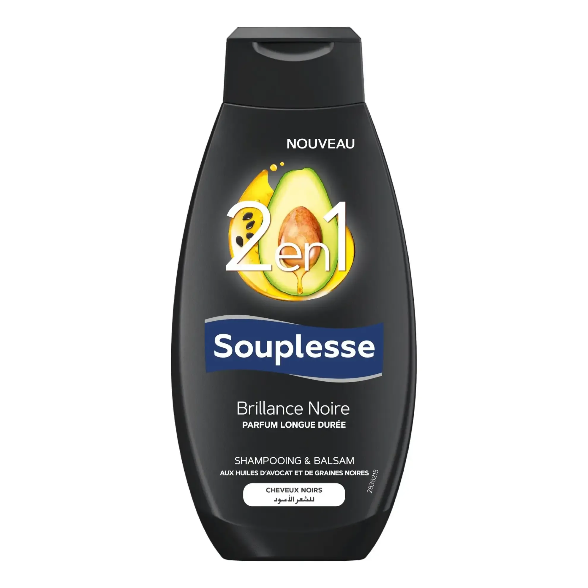 Shampooing 2 en 1 black hair