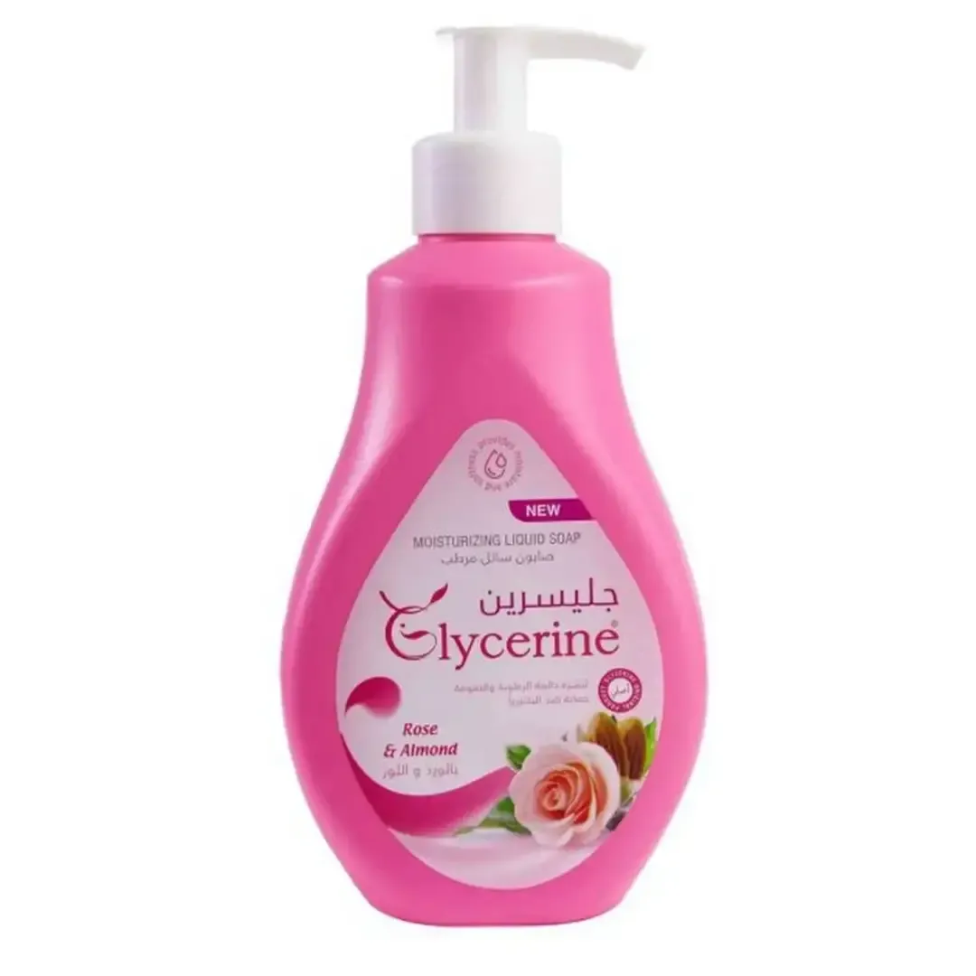 Savon liquide amande & rose