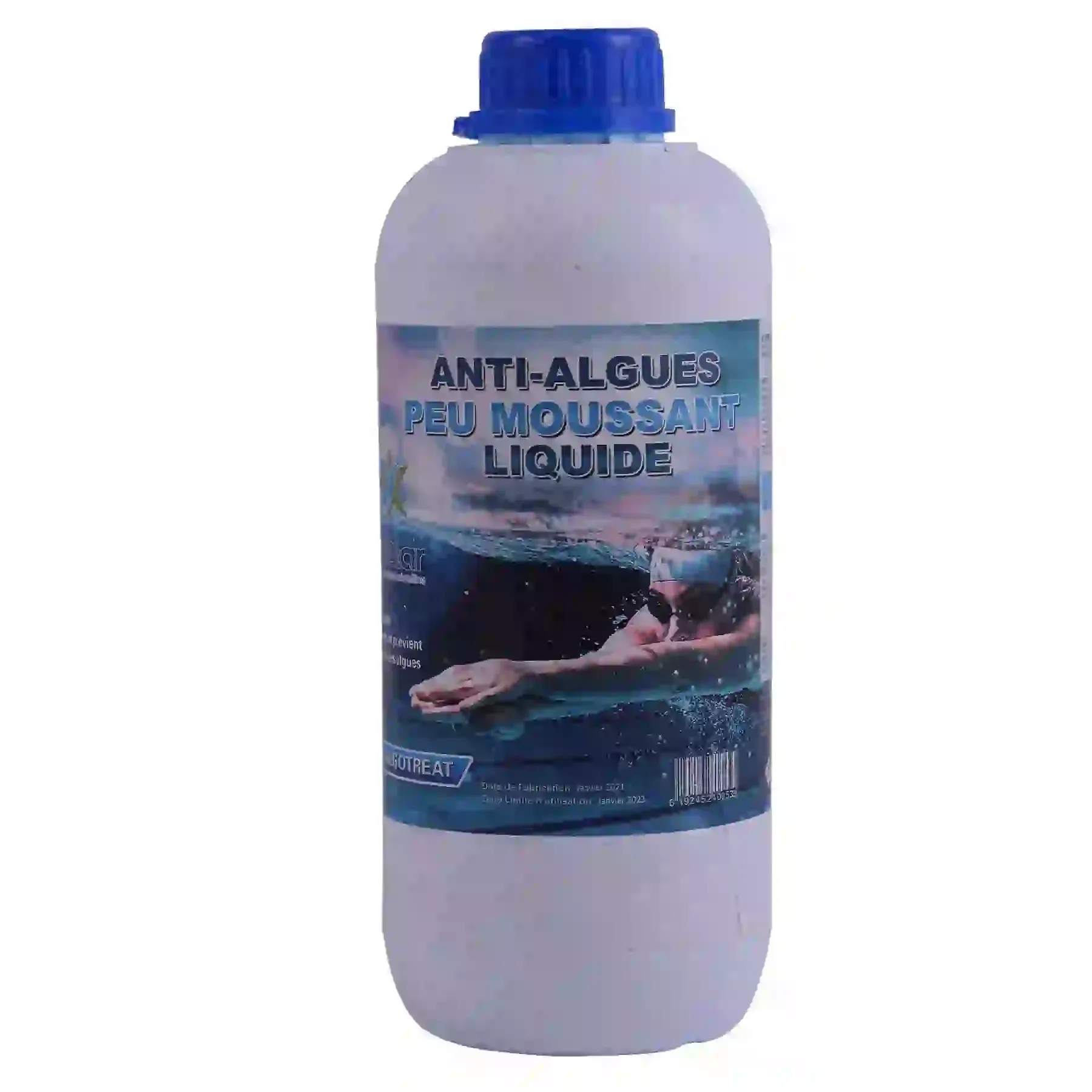 Anti-algues peu moussant liquide