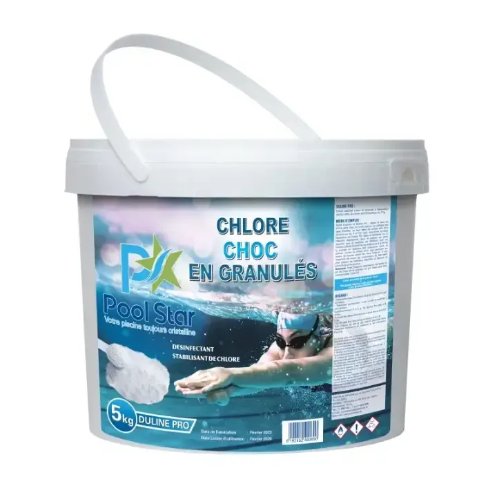 Chlore choc granulé 5Kg
