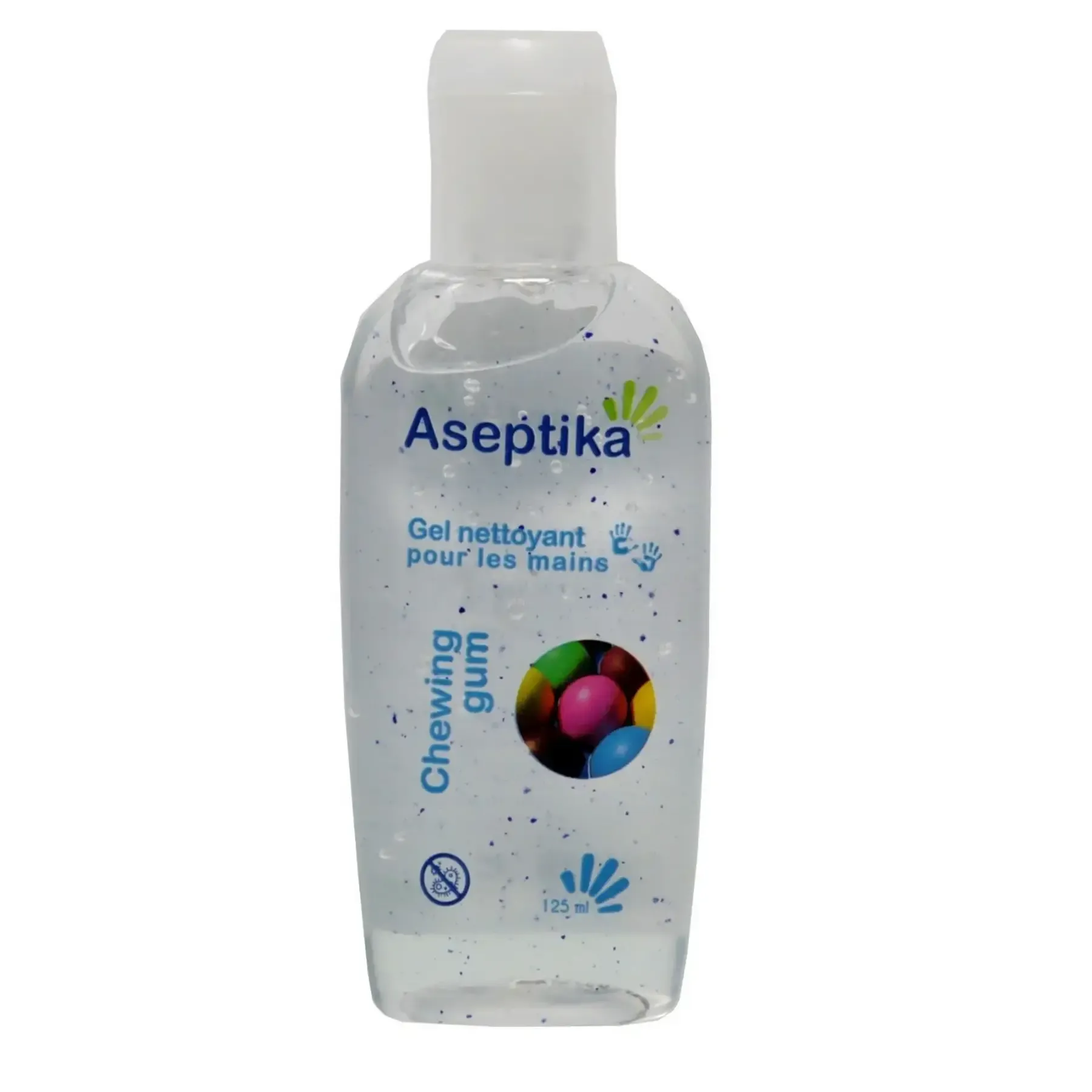 Gel antibactérien chewing gum