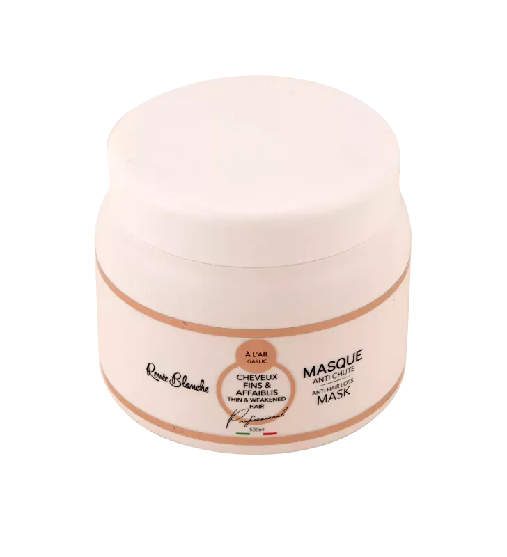 Masque anti-chute à l'ail Garlic Pour cheveux fins et affaiblis