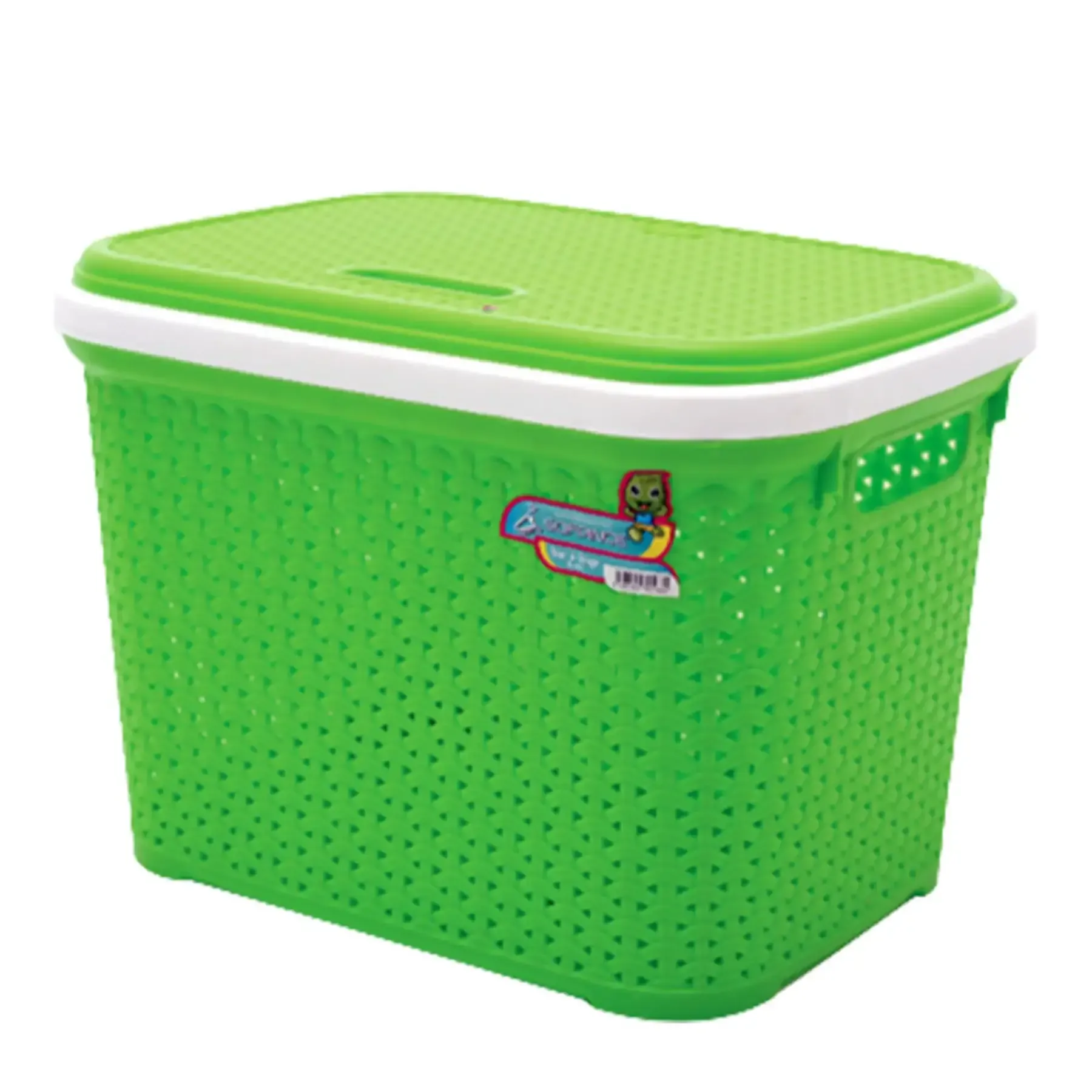 Bac a linge rotin avec Couvercle