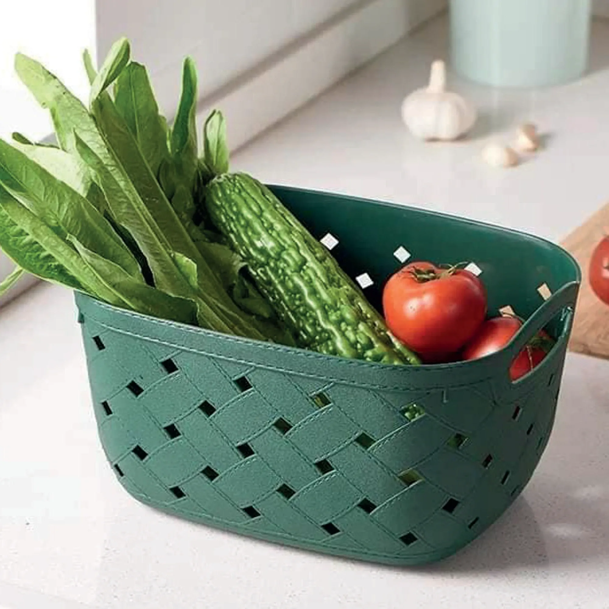 Panier tressé petit modèle