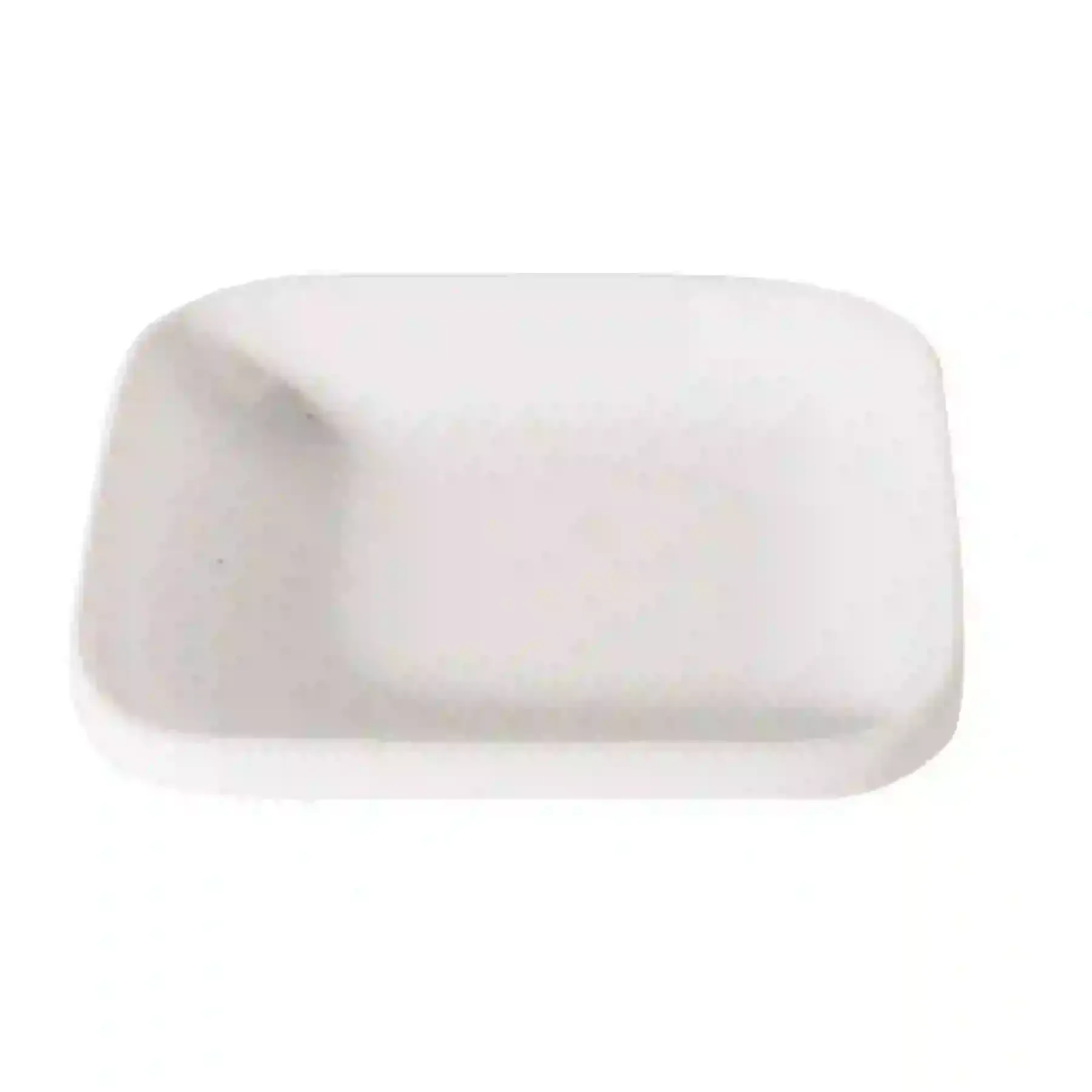Assiette carrée blanche Ø18cm