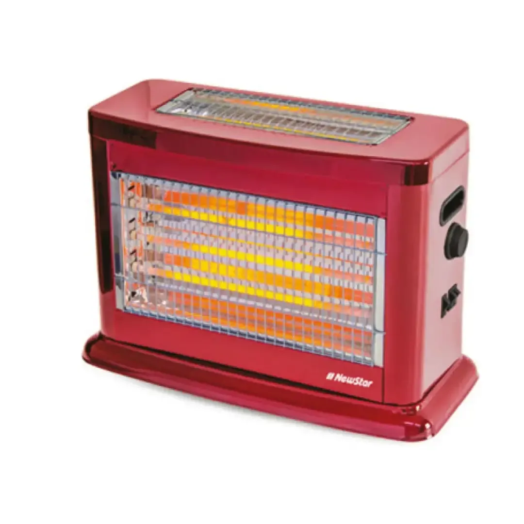 Chauffage électrique 2200W rouge