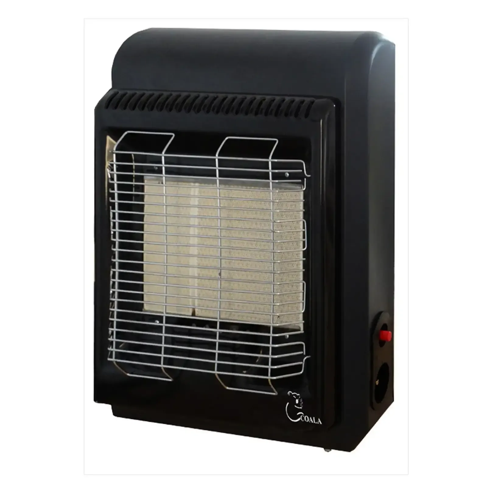 Chauffage à gaz naturel 4500W noir