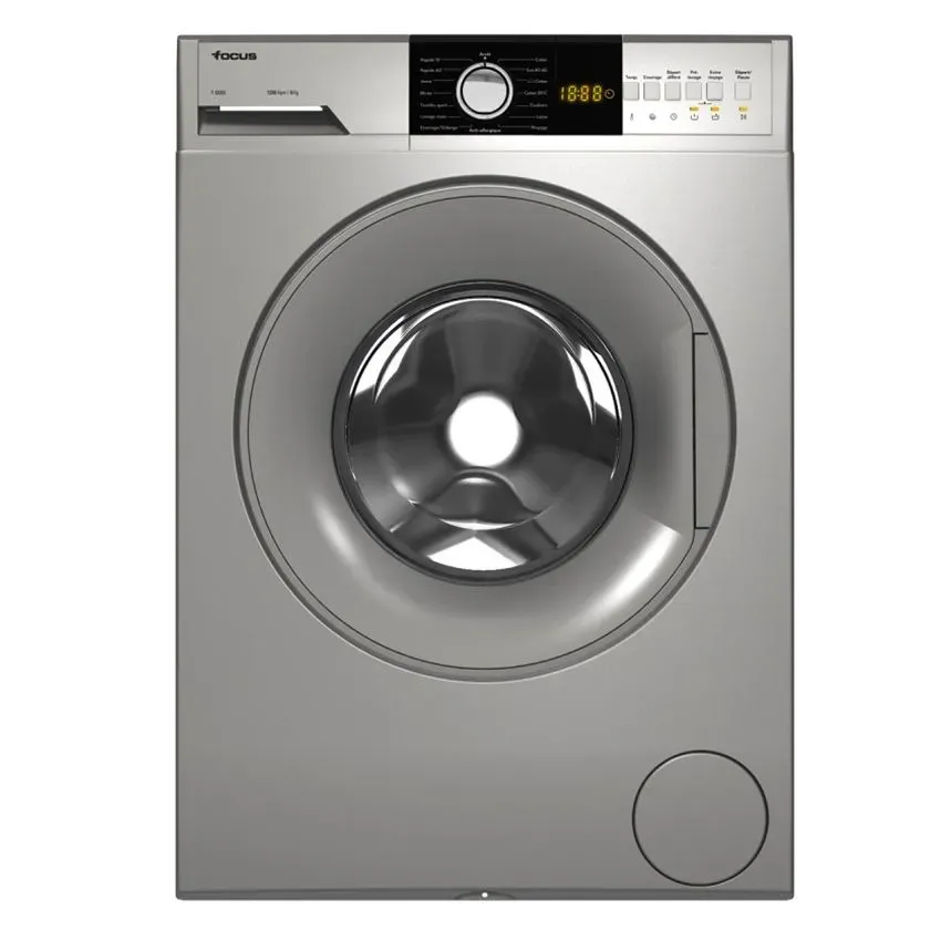 Lave linge frontal 8kg Silver