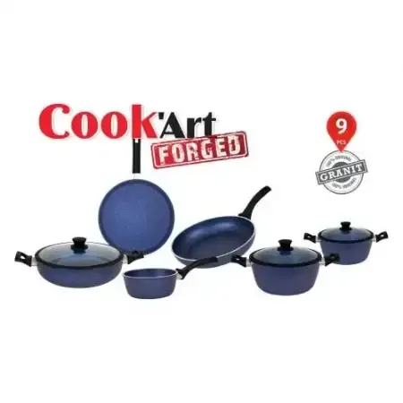 Batterie de cuisine Blue print Forged Granite