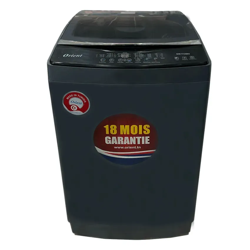 Lave linge Top 12kg Silver