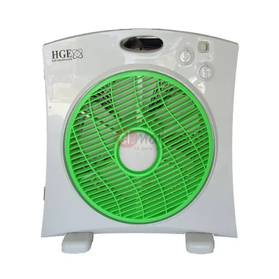 Ventilateur carré 34W blanc