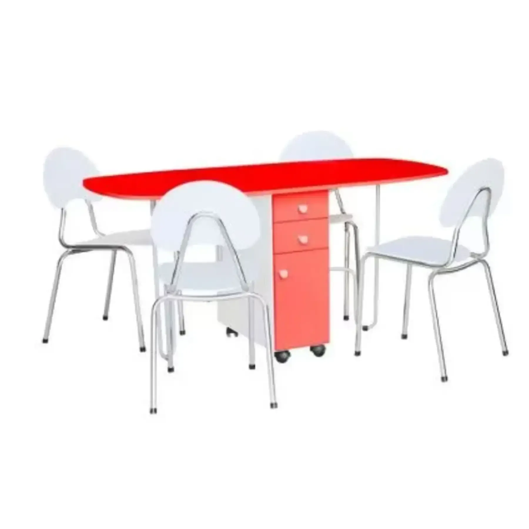 Table pliante à tiroirs SOTUFAB