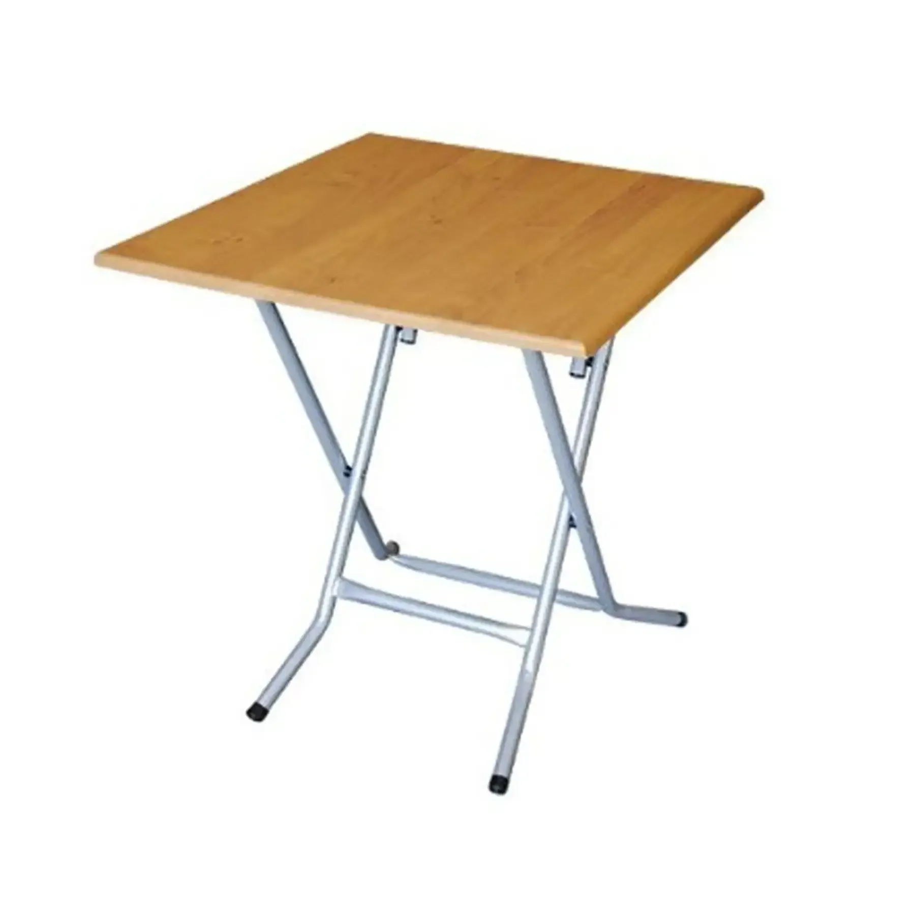 Table pliante carré noyer SOTUFAB