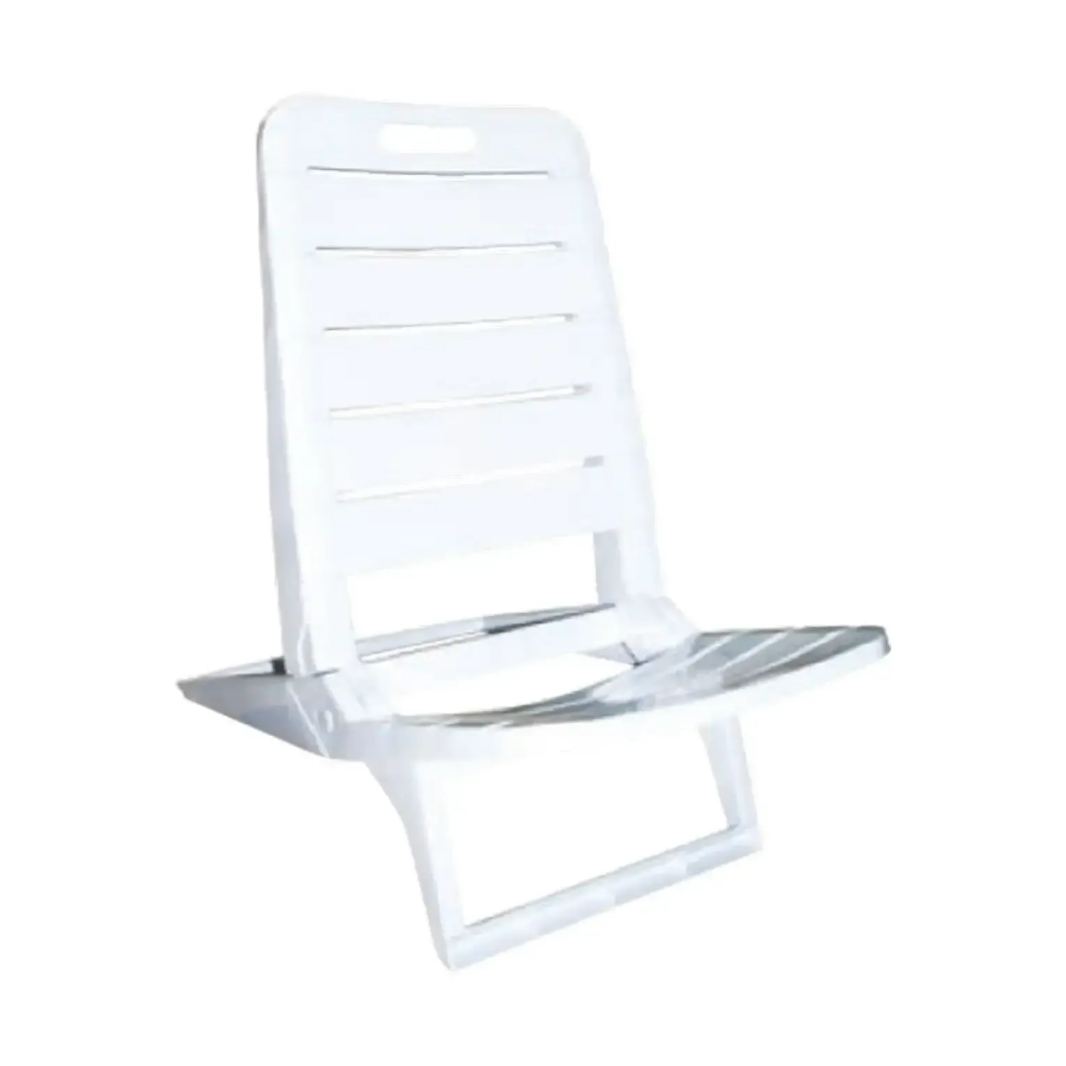 Chaise de plage blanche Maracana