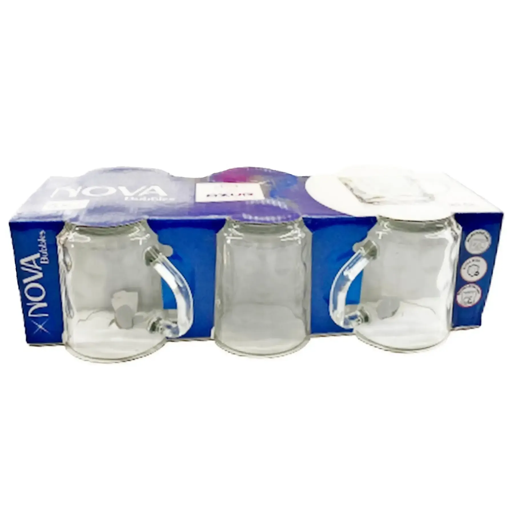 Lot de 6 mugs Nova Bubbles de 25cl