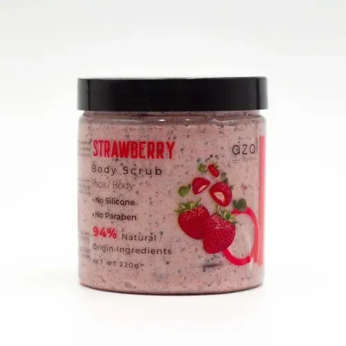 Gommage pour visage et corps Fraise