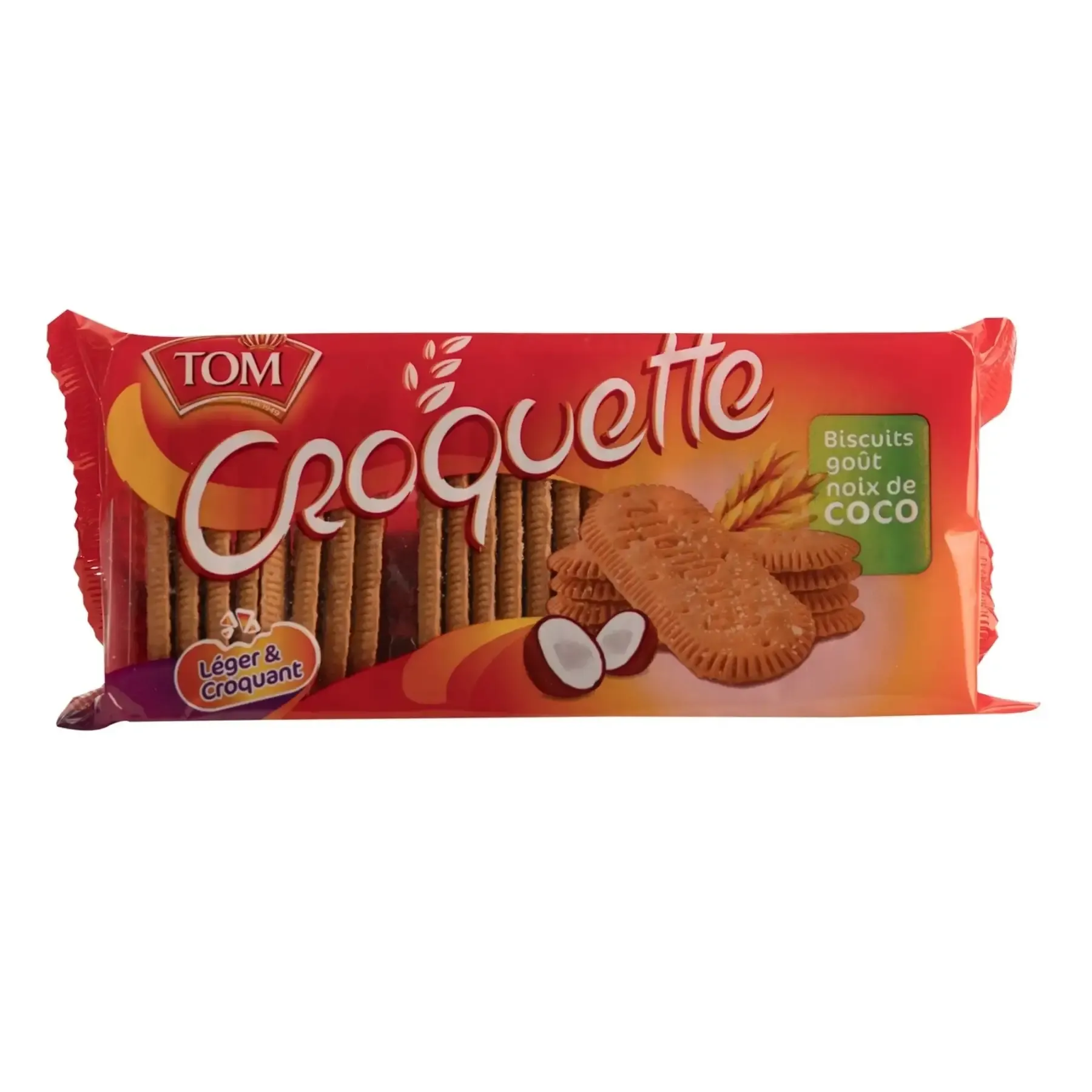 Biscuits Croquettes goût noix de coco