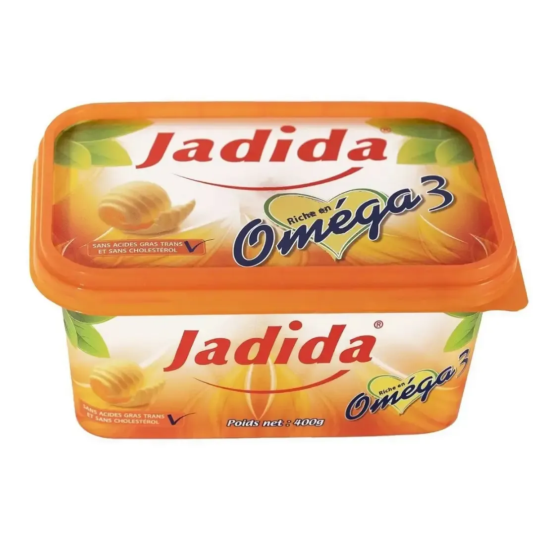 Margarine riche en oméga 3 sans acides gras et sans cholestérol