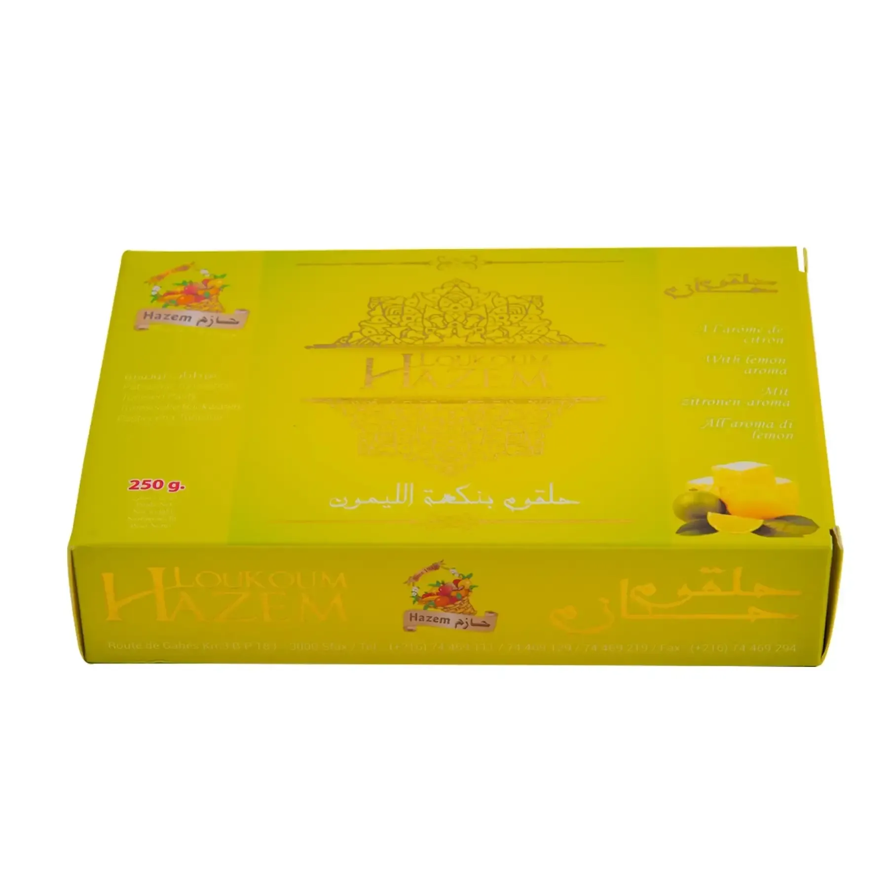 Loukoum à l'arôme de citron