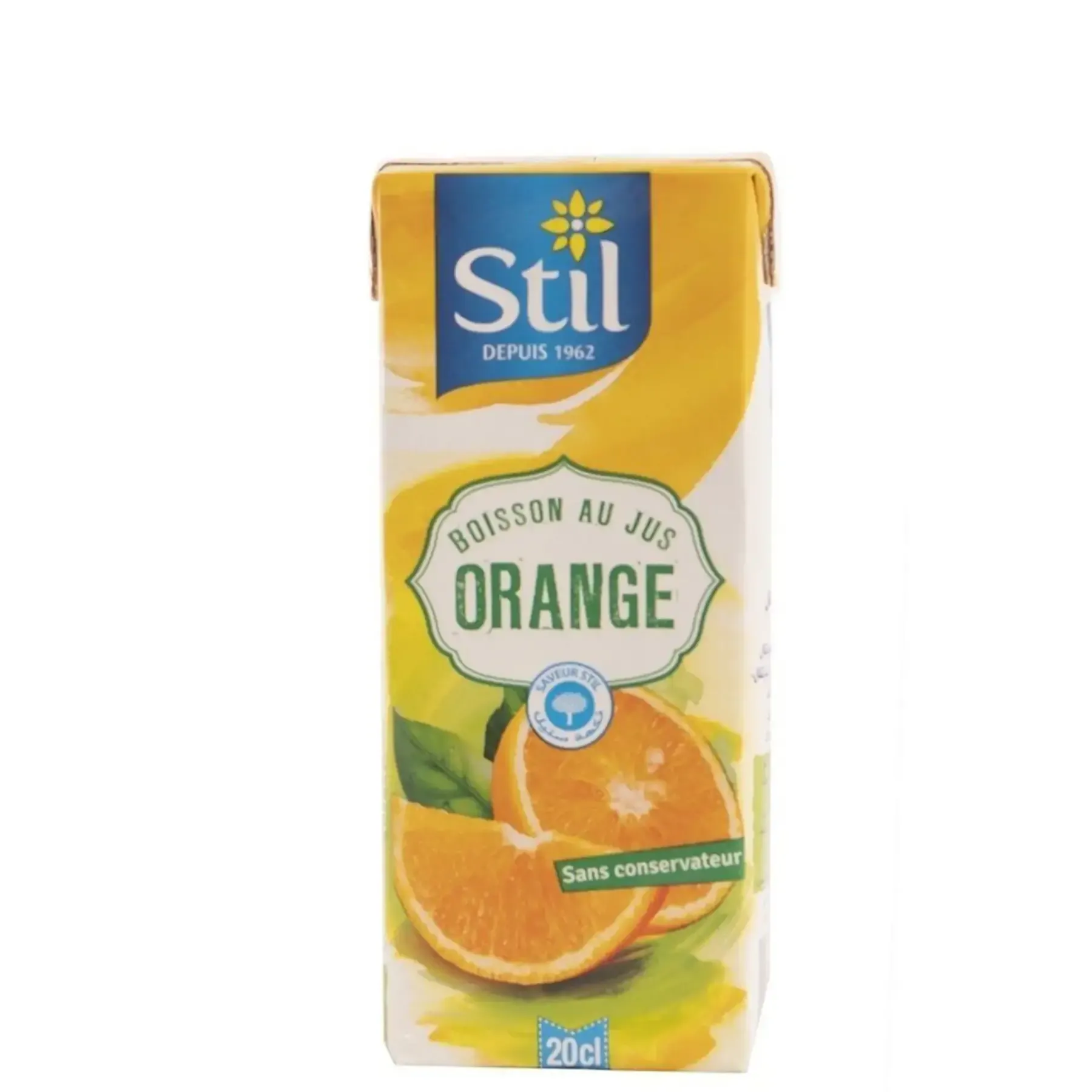 Boisson au jus orange  