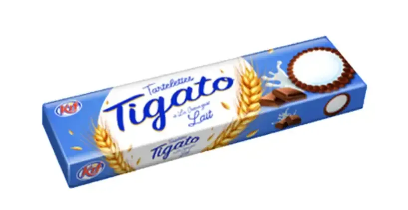 Tartelettes Tigato au lait