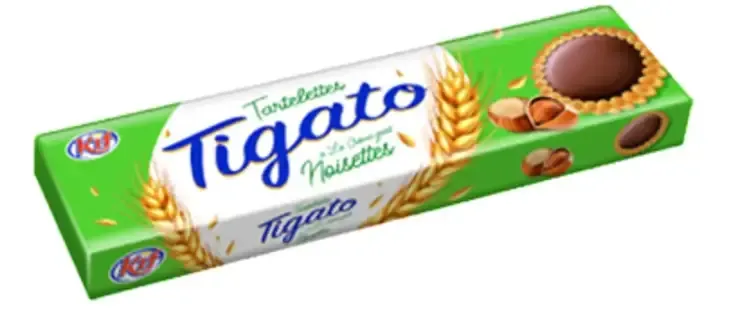 Tartelettes Tigato noisette
