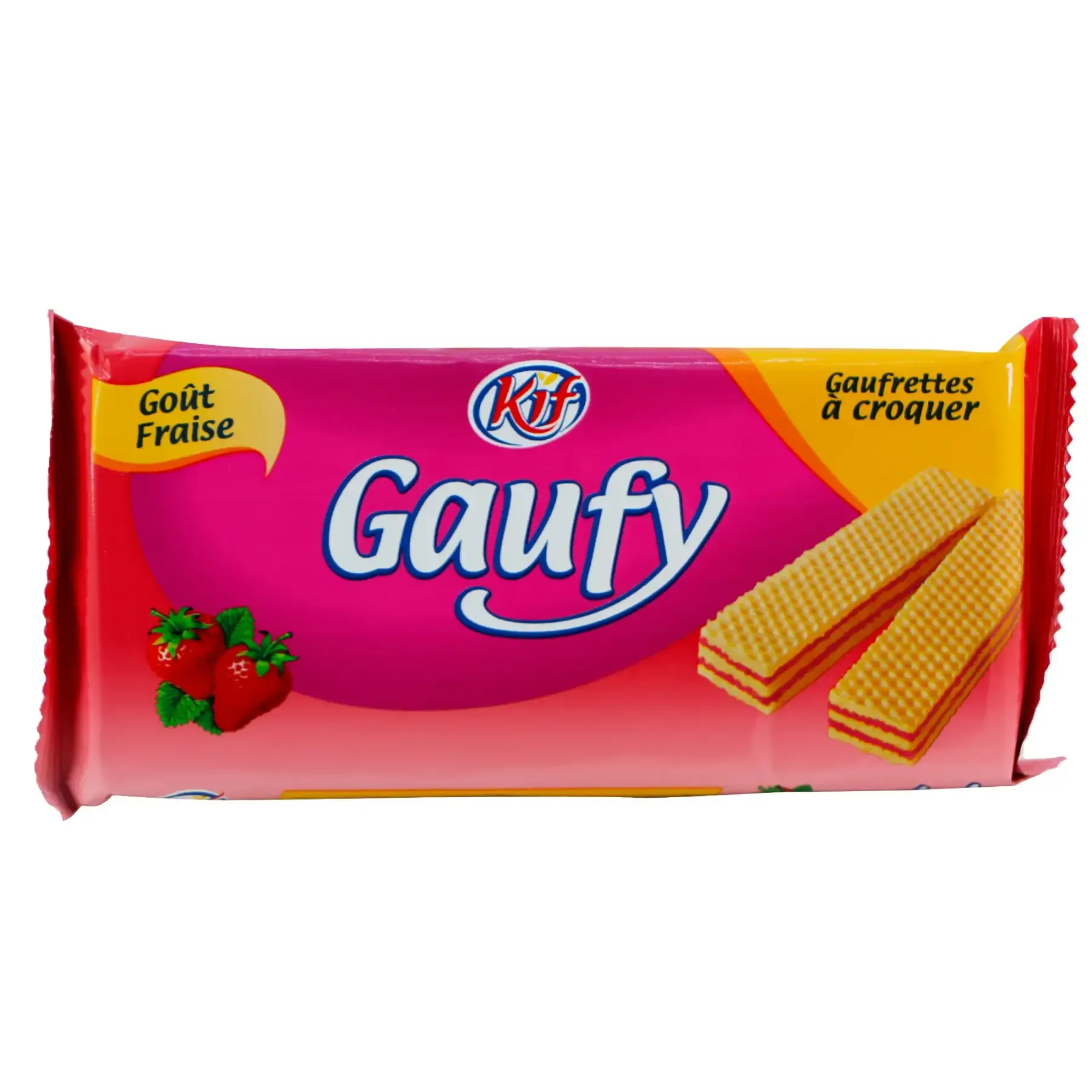 Gaufrettes fraises