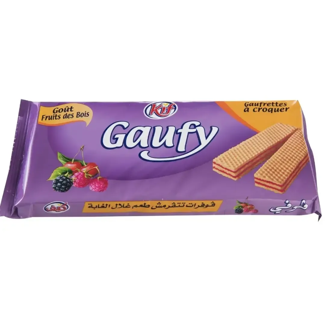 Gaufrettes Gaufy fruits des bois