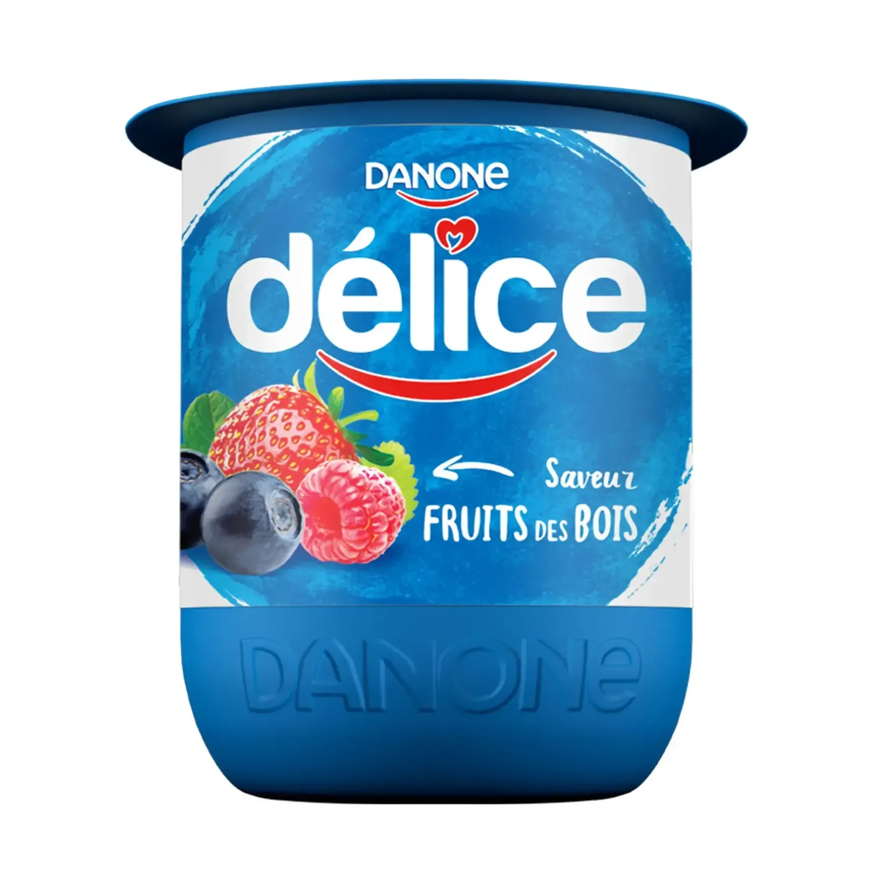 Yaourt aromatisé aux fruits des bois