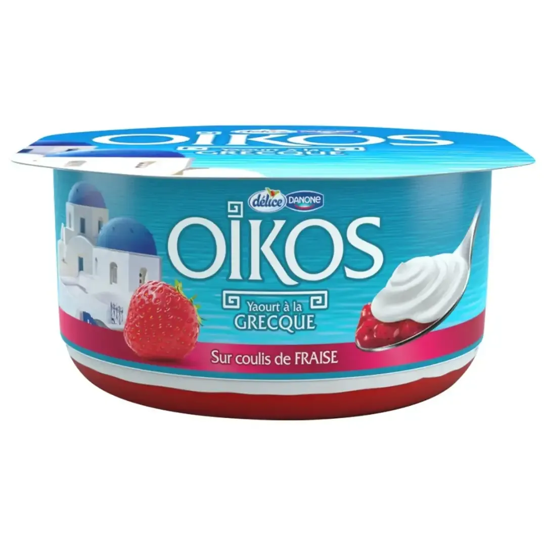 Yaourt à la grecque Oikos fraise