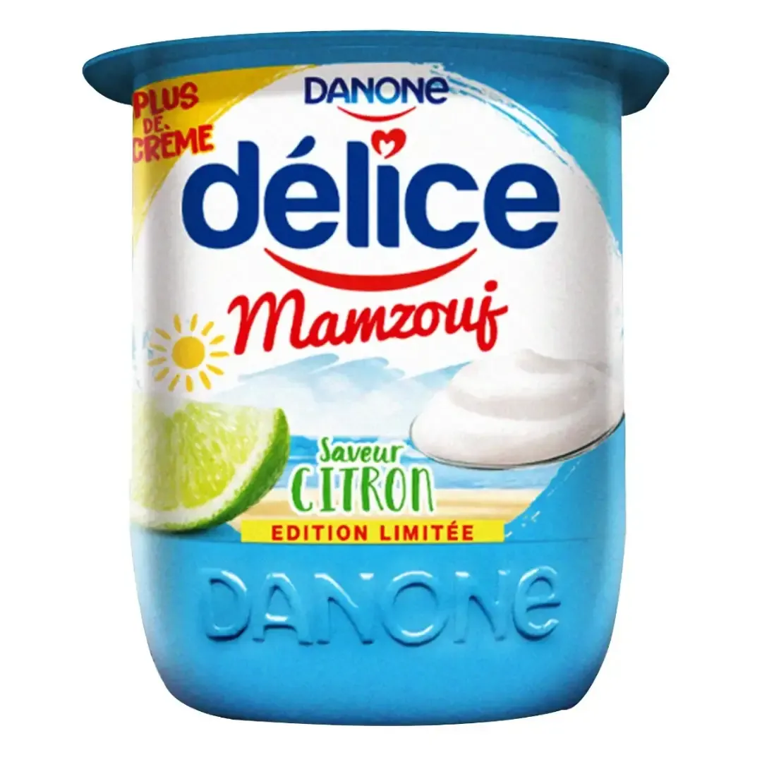 Yaourt brassé mamzouj citron vert