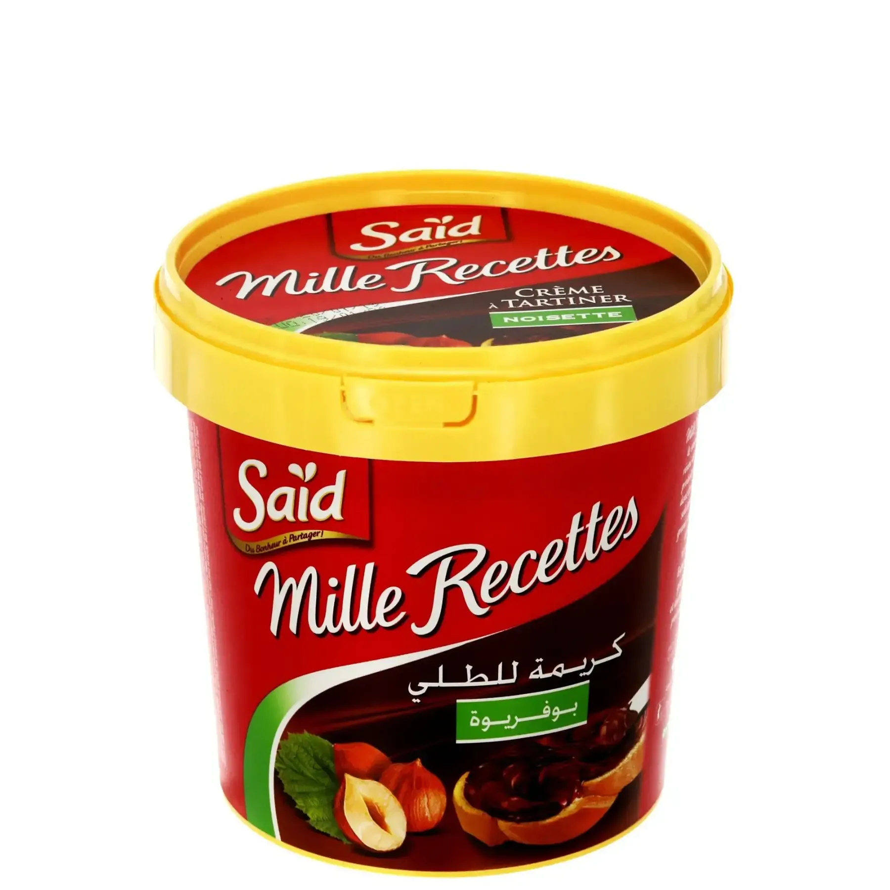 Crème à tartiner noisettes Milles Recettes