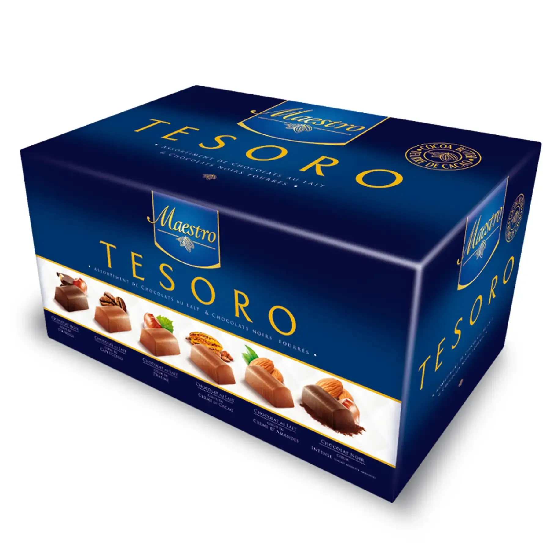 Coffret assortiment de chocolats Tesoro