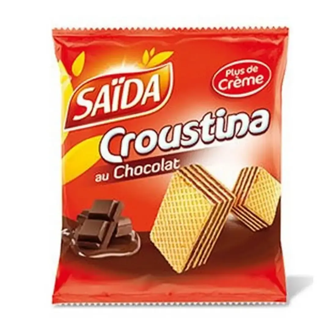 Gaufrettes Croustina chocolat