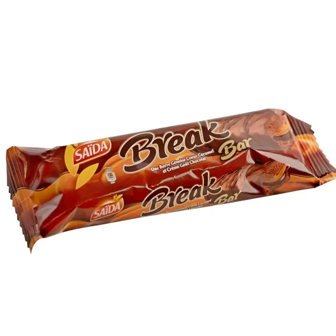 Break barre génoise caramel
