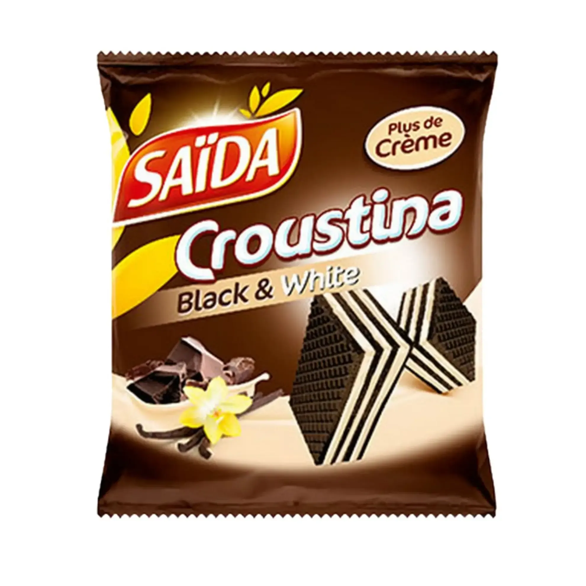 Biscuits Croustina black & white
