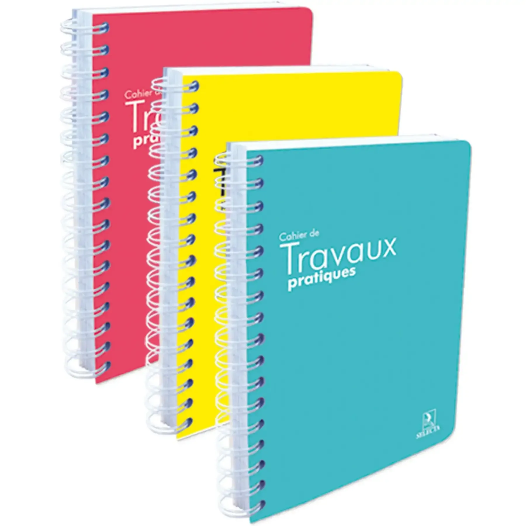 Cahier TP WIREO grands carreaux 80g 200 pages