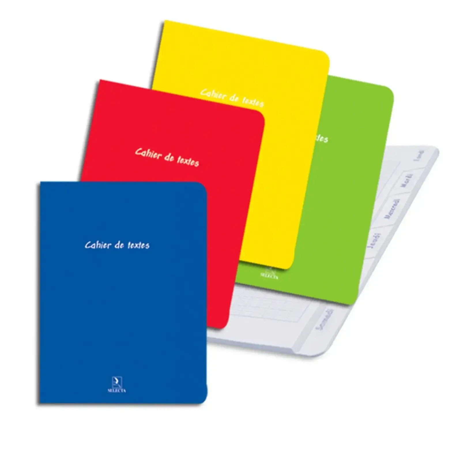 Cahier de textes piqure 96 pages