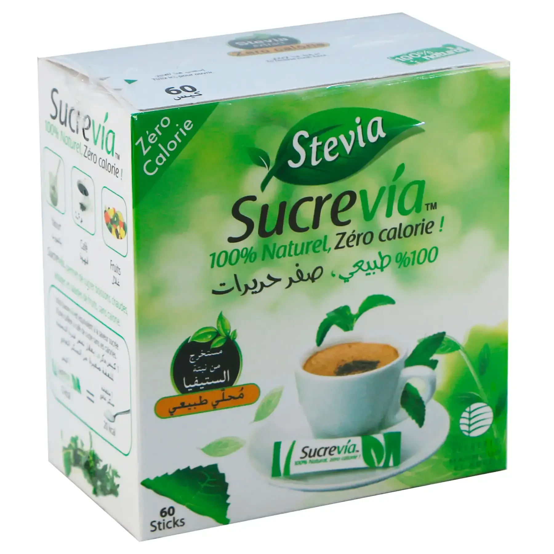 Sucre Sucrevia Nature Stevia 