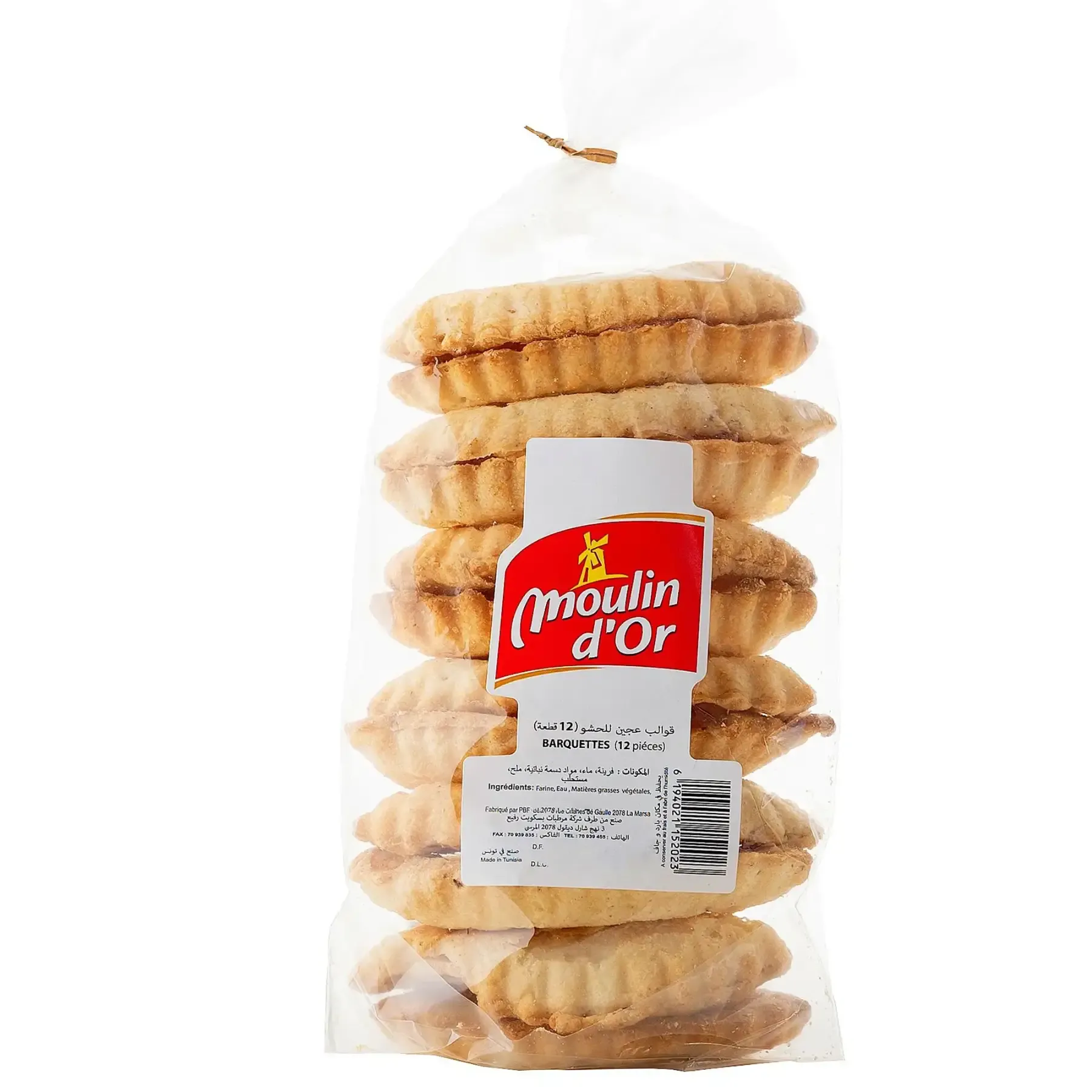 Barquettes à garnir rondes
