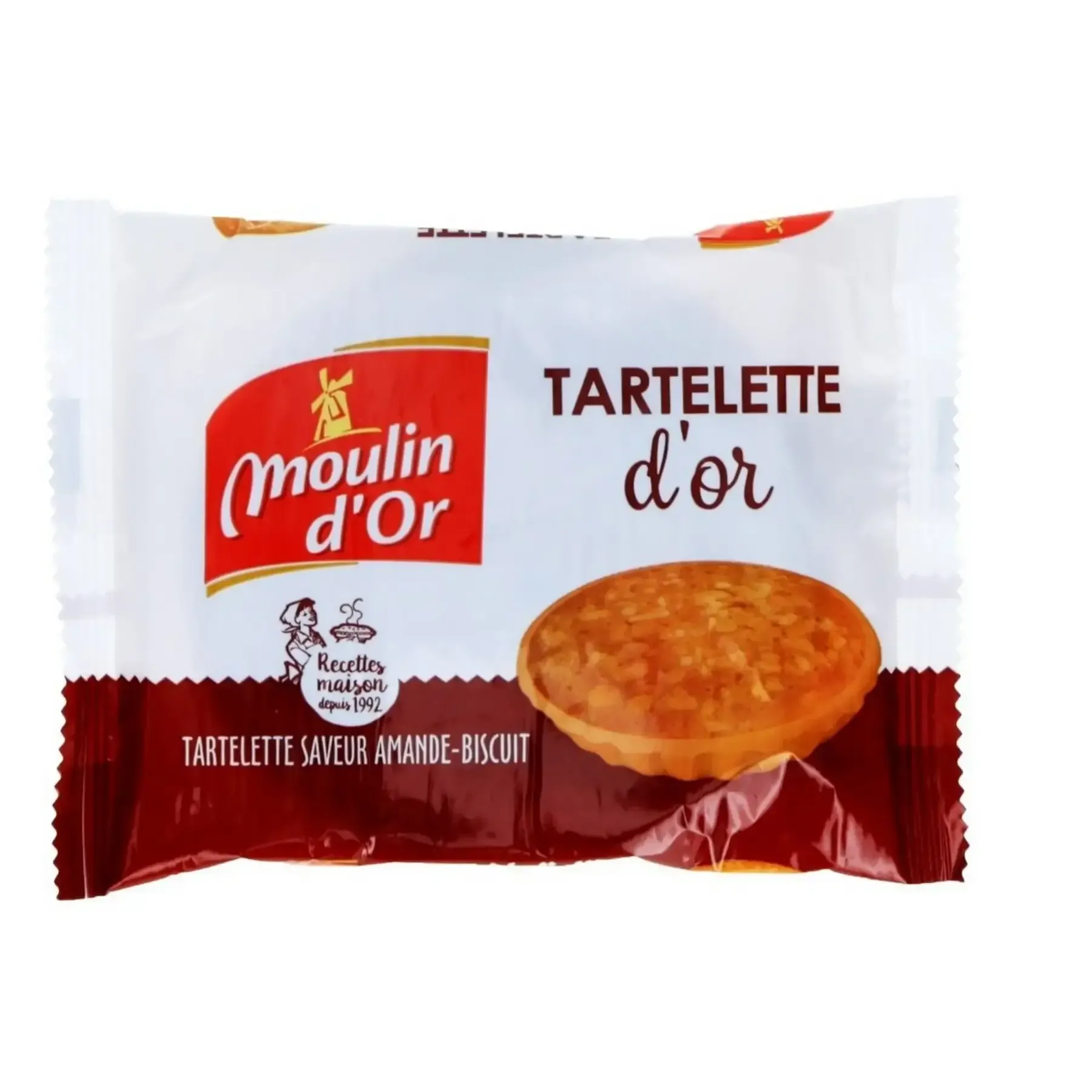 Tartelettes d'or amandes & biscuits