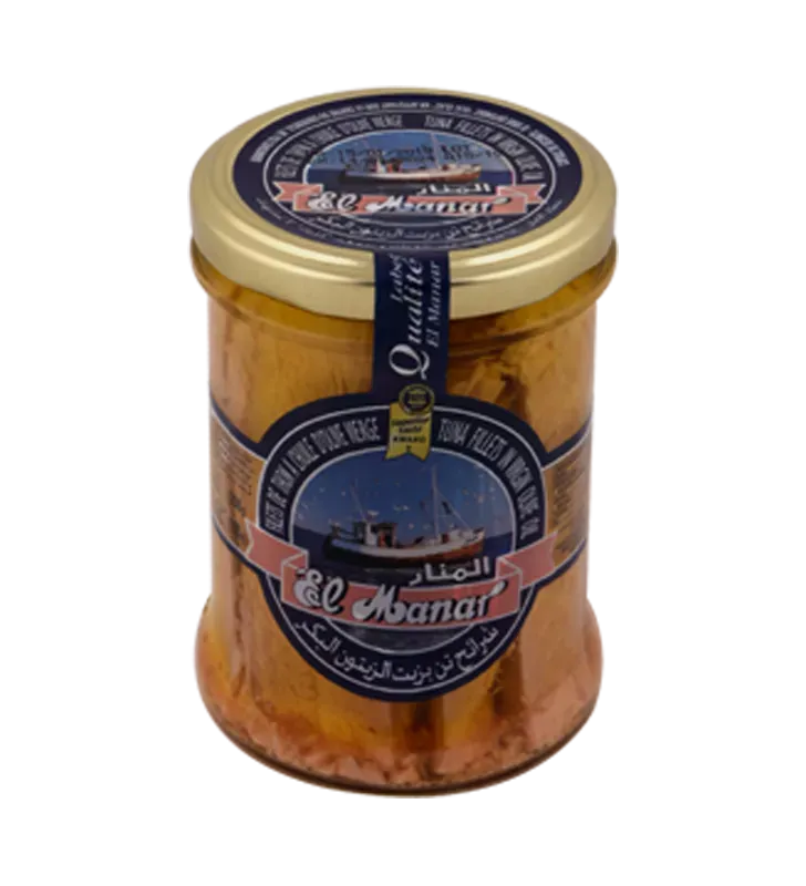 Thon en filet à l'huile d'olive