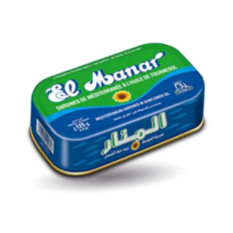 Sardines à l’huile végétale