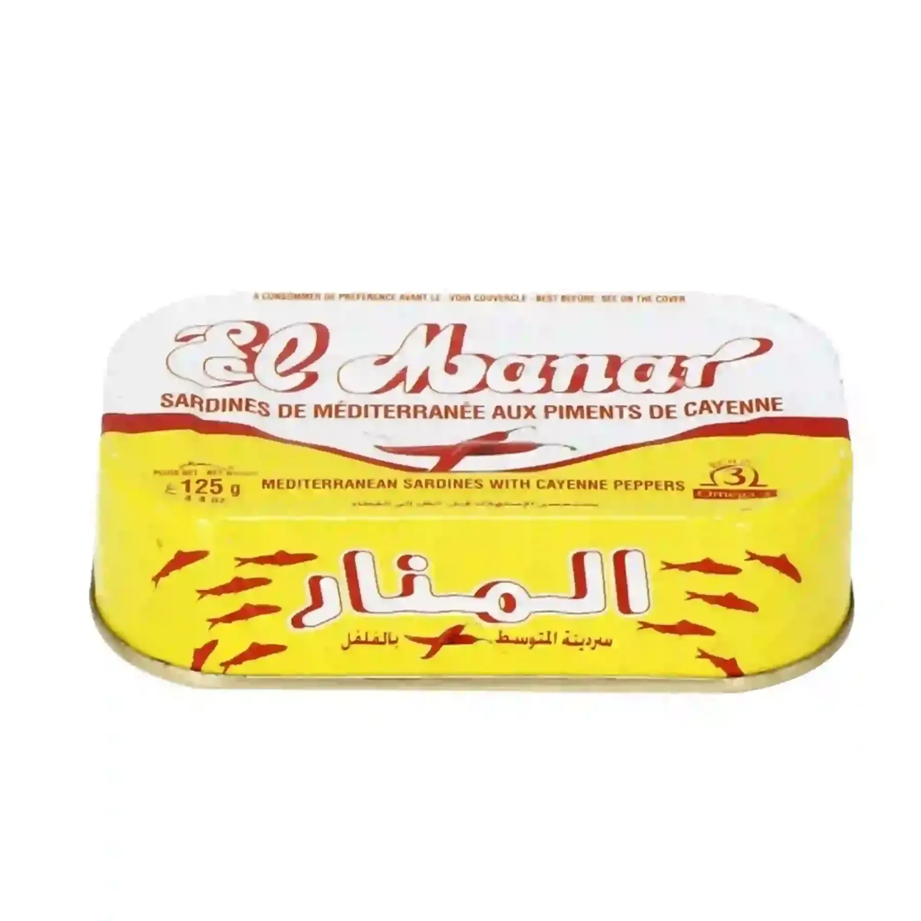 Sardines de méditerranée aux piments de cayenne