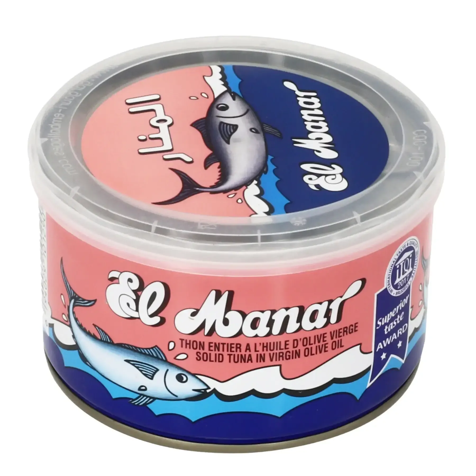 Thon entier à l'huile d'olive vierge