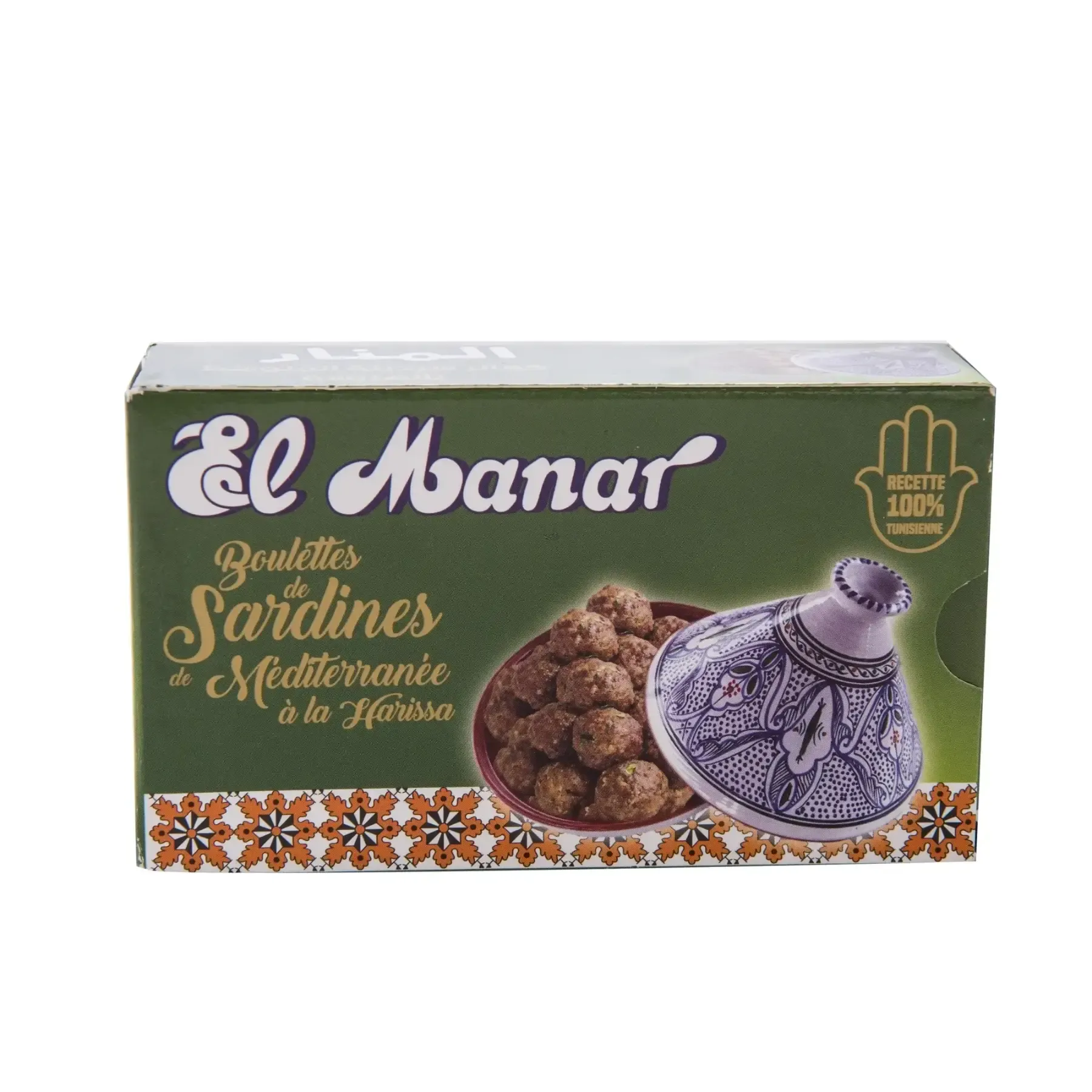 Boulettes de sardines de méditerranée à la harissa
