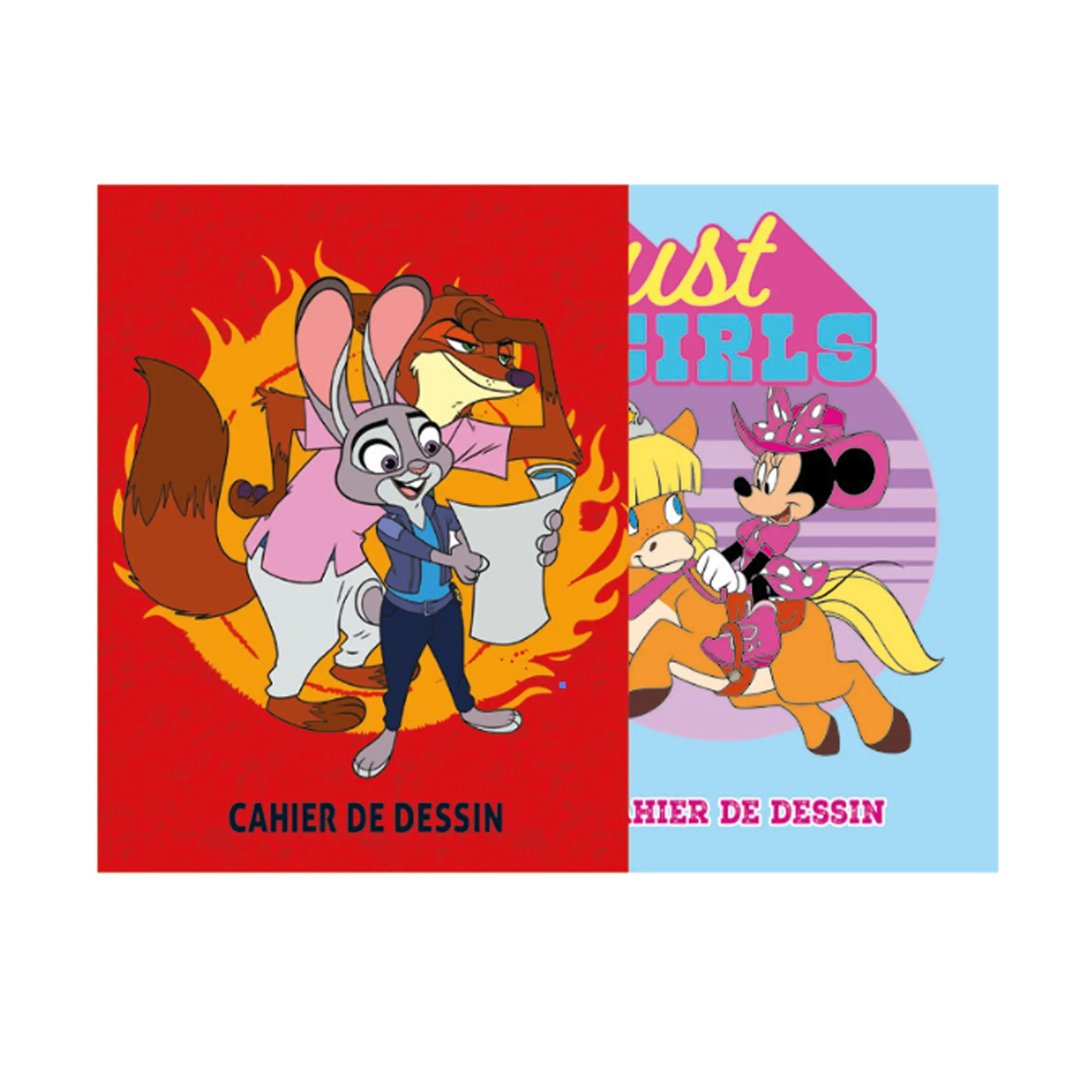 Cahier de dessin uni petit modèle
