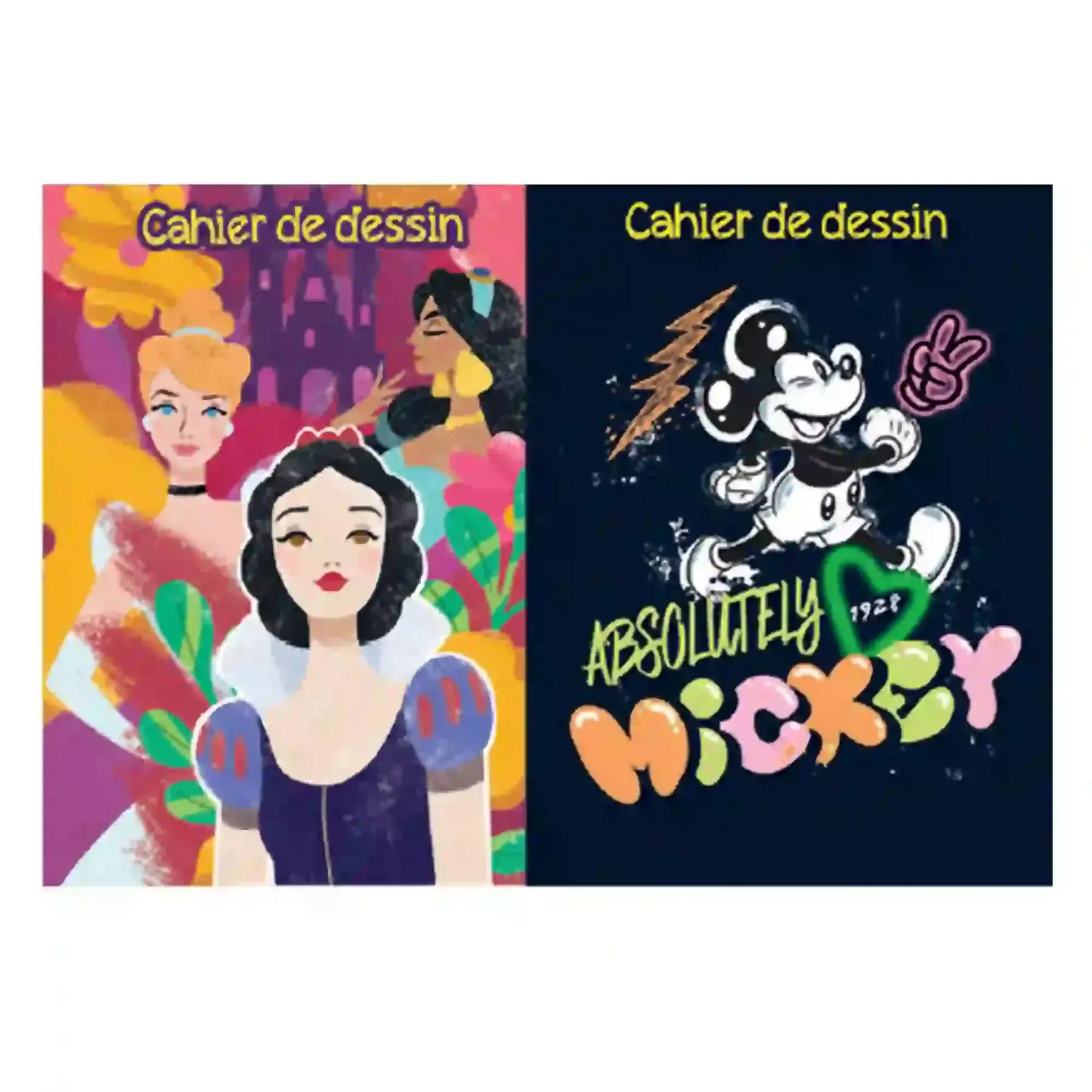 Cahier de dessin Uni Disney